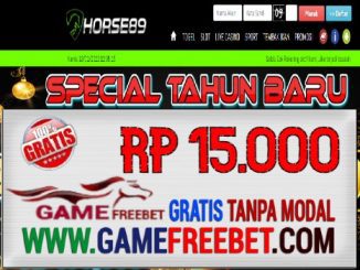 Horse89 Freebet Gratis Rp 15.000 Tanpa Deposit