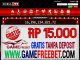 Bursa777 Freebet Gratis Rp 15.000 Tanpa Deposit