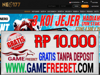 Neo177 Freebet Gratis Rp 10.000 Tanpa Deposit