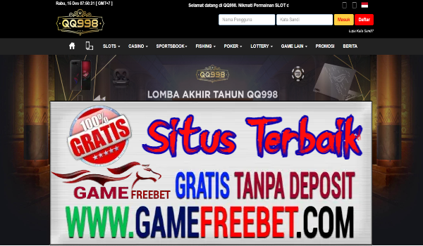 QQ998 Situs Game Slot Terpercaya