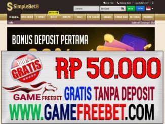 SimpleBet8 Freebet Gratis Rp 50.000 Tanpa Deposit