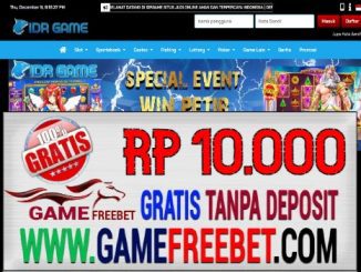 IDRGame Freebet Gratis Rp 10.000 Tanpa Deposit