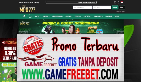 Mpo777 Bonus Game Slot 100%