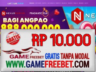 Lexus288 Freebet Gratis Rp 10.000 Tanpa Deposit
