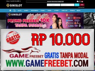 SiniSlot Freebet Gratis Rp 10.000 Gacor Tanpa Deposit