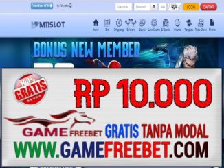 M11Slot Freebet Gratis Rp 10.000 Gacor Tanpa Deposit