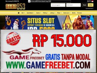 Slot853 Freebet Gratis Rp 15.000 Gacor Tanpa Deposit