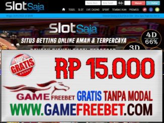 SlotSaja Freebet Gratis Rp 15.000 Gacor Tanpa Deposit