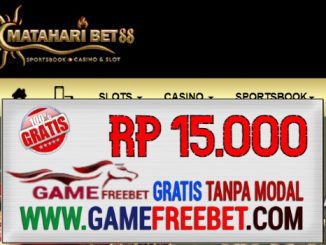 MatahariBet88 Gacor Freebet Gratis Rp 15.000 Tanpa Deposit