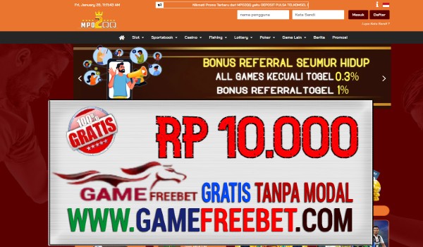 MPO2QQ Freebet Gratis Rp 10.000 Tanpa Deposit