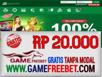 Ligapedia Freebet Gratis Rp 20.000 Tanpa Deposit