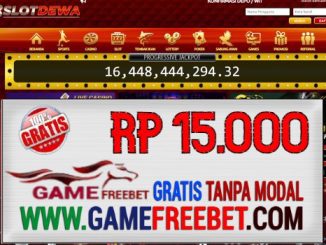 88SlotDewa Freebet Gratis Rp 15.000 Tanpa Deposit