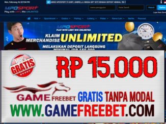 Mposport Freebet Gratis Rp 15.000 Tanpa Deposit
