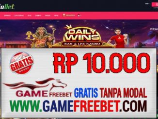 RadjaBet Freebet Gratis Rp 10.000 Tanpa Deposit