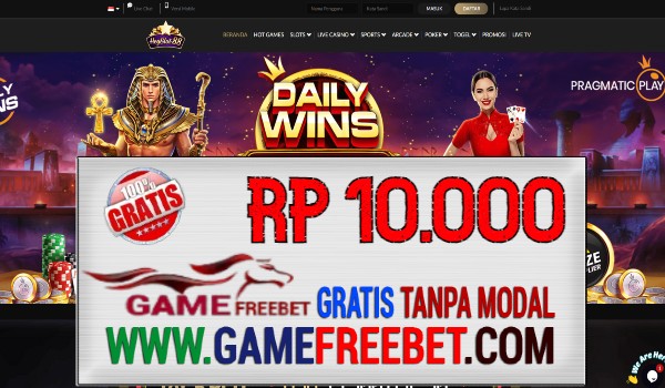 HEYSLOT88 Freebet Gratis Rp 10.000 Tanpa Deposit