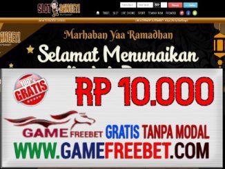 SLOTBANGET Freebet Gratis RP 10.000 Tanpa Deposit