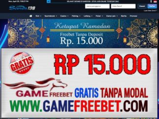 SANDS138 Freebet Gratis RP 15.000 Tanpa Deposit