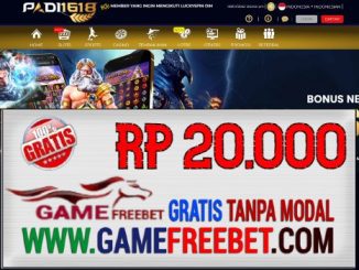 PADI1618 Freebet Gratis Rp 20.000 Tanpa Deposit
