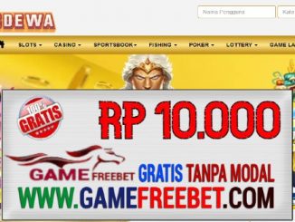 5dewa Freebet Gratis Rp 10.000 Tanpa Deposit