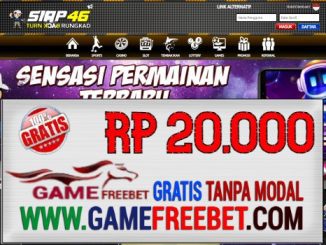 Siap46 Game Freebet Gratis Rp 20.000 Tanpa Deposit
