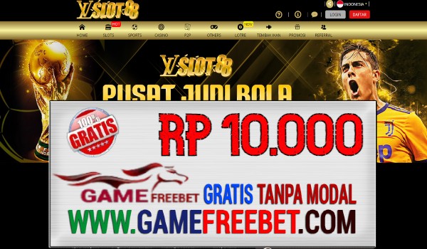 LVSLOT88 Freebet Gratis Rp 10.000 Tanpa Deposit