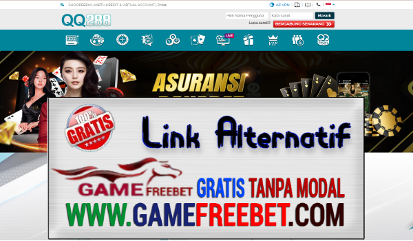 QQ288 Link Alternatif Terbaru