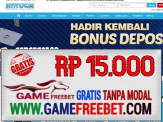 Semangat88 Freebet Gratis Rp 15.000 Tanpa Deposit