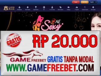 KasinoRaja Game Freebet Gratis Rp 20.000 Tanpa Deposit