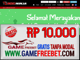 HOKININJA FREEBET GRATIS RP 10.000 TANPA DEPOSIT
