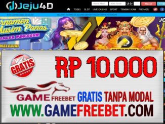 JEJU4D Game Freebet Gratis Rp 10.000 Tanpa Deposit