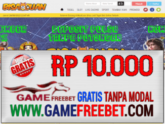 Bisacuan Game Freebet Gratis Rp 10.000 Tanpa Deposit