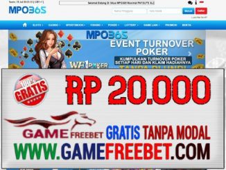 MPO365 Game Freebet Gratis Rp 20.000 Tanpa Deposit