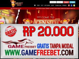 AGENSLOT38 Game Freebet Gratis Rp 20.000 Tanpa Deposit