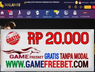 MALAM88 Freebet Gratis Rp 20.000 Tanpa Deposit