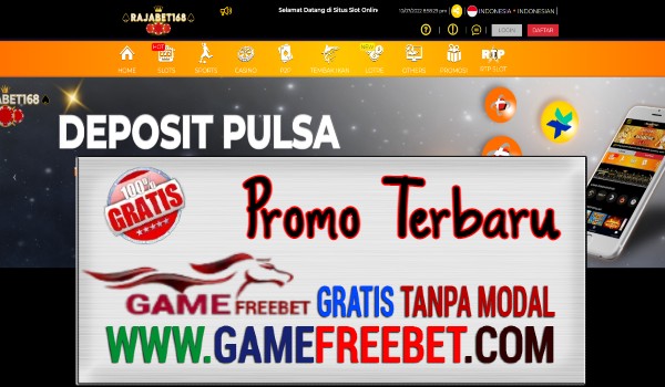 RAJABET168 Promo Slot 100% Bonus Di Depan