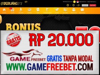 BERUANG77 Game Freebet Gratis Rp 20.000 Tanpa Deposit