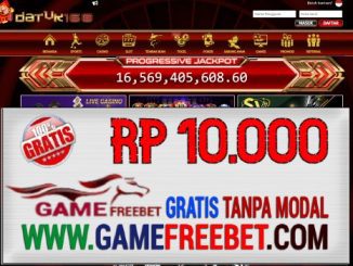 DATUK168 Game Freebet Gratis Rp 10.000 Tanpa Deposit