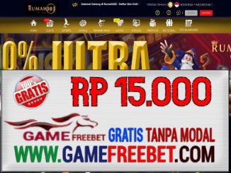 RUMAH303 Freebet Gratis Rp 15.000 Tanpa Deposit
