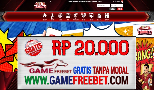 TANGO77 Freebet Gratis Rp 20.000 Tanpa Deposit
