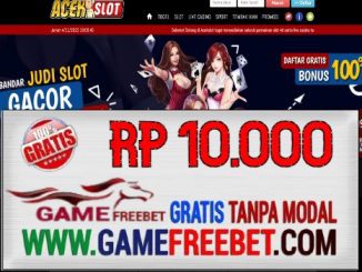 ACEKSLOT Freebet Gratis Rp 20.000 Tanpa Deposit