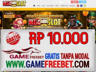 MGXSLOT Freebet Gratis Rp 10.000 Tanpa Deposit