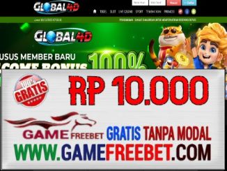 GLOBAL4D Freebet Gratis Rp 10.000 Tanpa Deposit