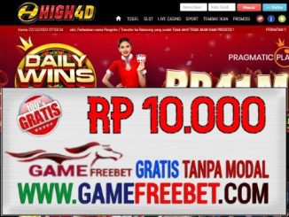 HIGH4D Freebet Gratis Rp 10.000 Tanpa Deposit