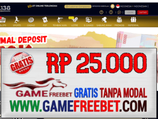 LUX138 Freebet Gratis Rp 25.000 Tanpa Deposit