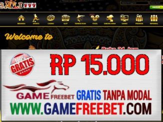BALI777 Freebet Gratis Rp 15.000 Tanpa Deposit