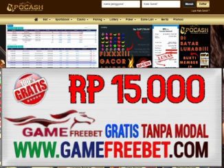 MPOCASH Freebet Gratis Rp 15.000 Tanpa Deposit