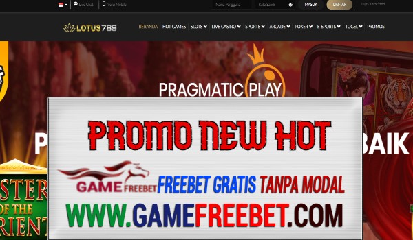 LOTUS789 Promo Slot 100% Langsung Di Depan