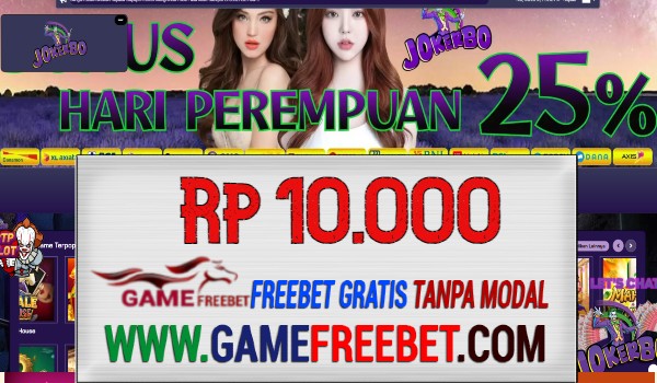 JOKERBO Freebet Gratis Rp 10.000 Tanpa Deposit