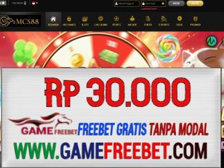 MCS88 Freebet Gratis Rp 30.000 Tanpa Deposit