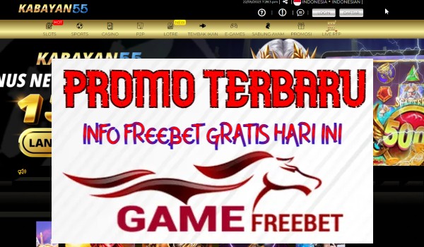 KABAYAN55 Promo Slot 100% Bonus Di Depan